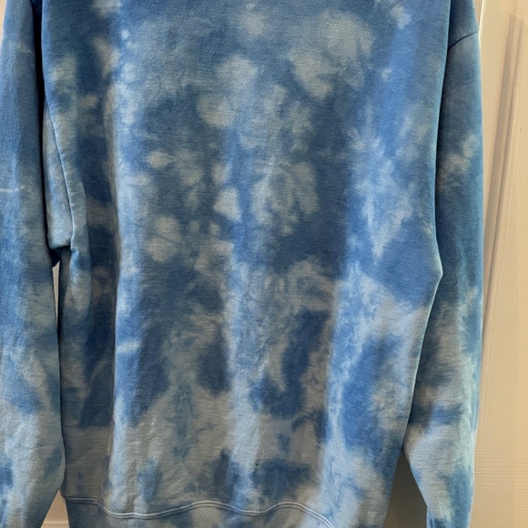 Disney Blue Tie-Dye Walt Disney Pictures Crewneck Sweatshirt-Firm price - Picture 3 of 5